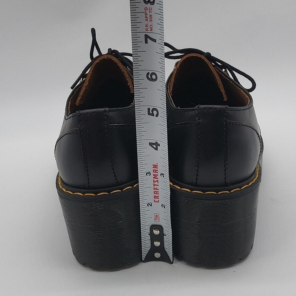 Dr. Martens Leona Lo Vintage Smoth Women's Shoes Size 9 Black Color NWT - Picture 8 of 15